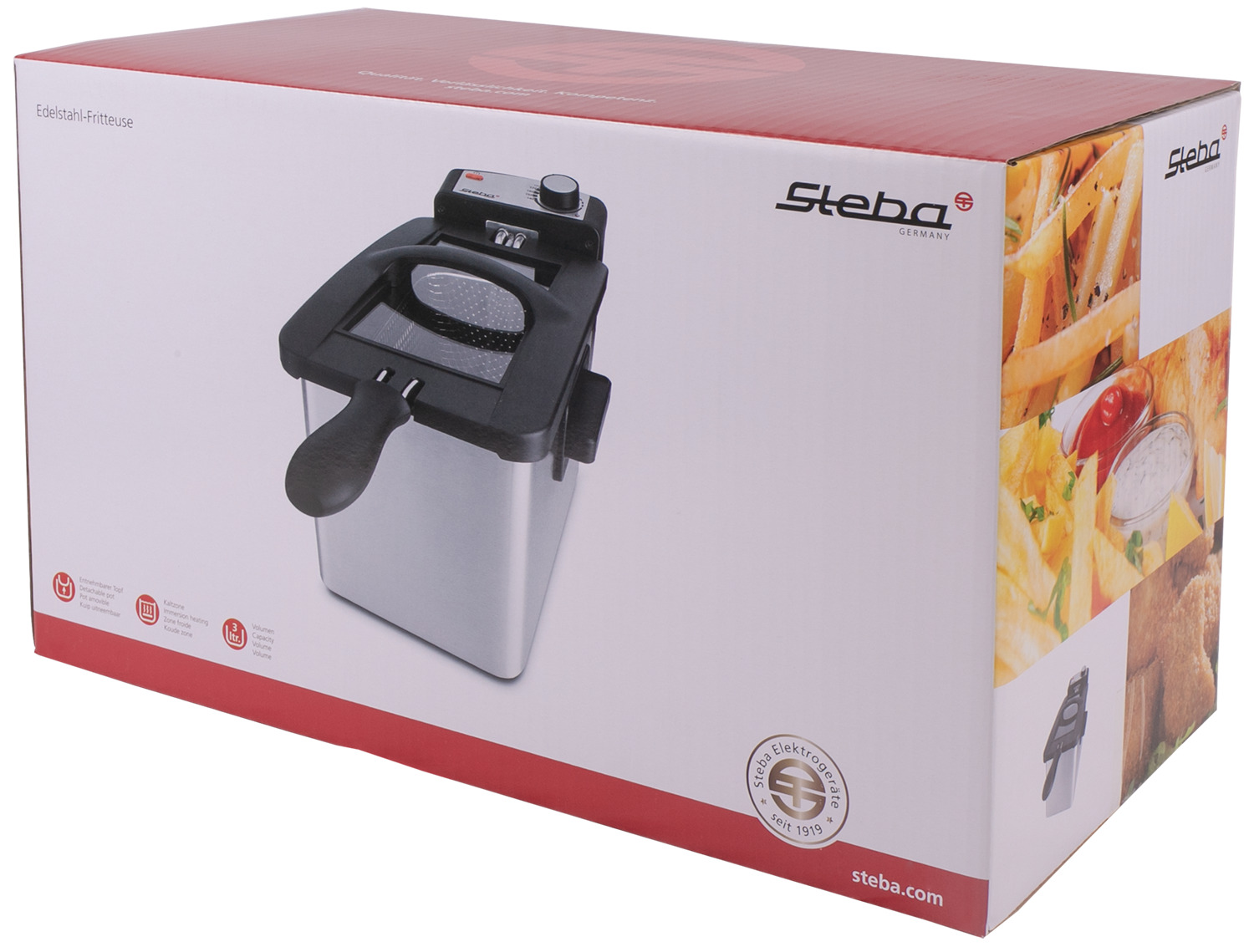 Steba Friture Rustfristål 3L DF180 Steba Friture Rustfristål 3L DF180